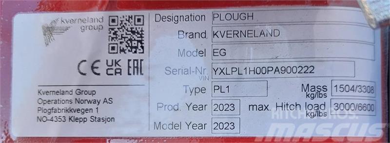 Kverneland EG-100/200-28 4 furet Reversible ploughs