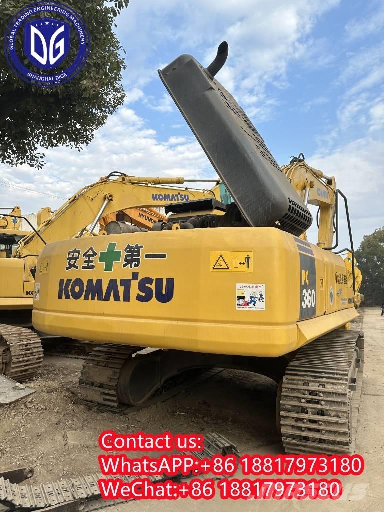 Komatsu PC 360-7 Pásové rýpadlá