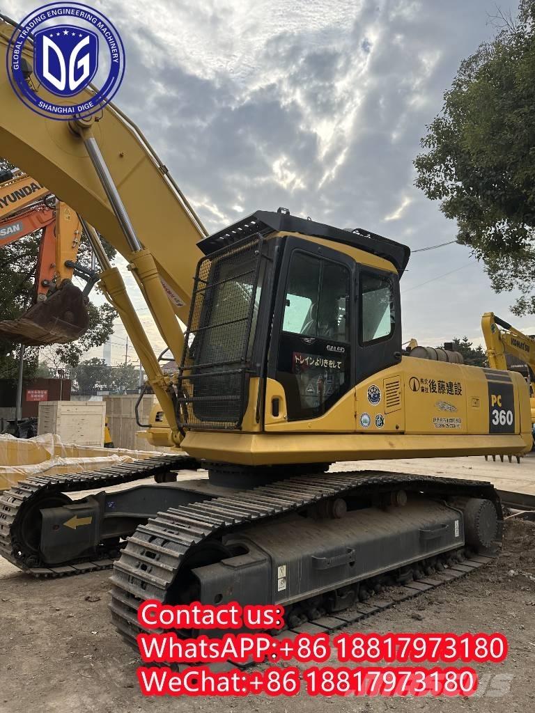 Komatsu PC 360-7 Pásové rýpadlá