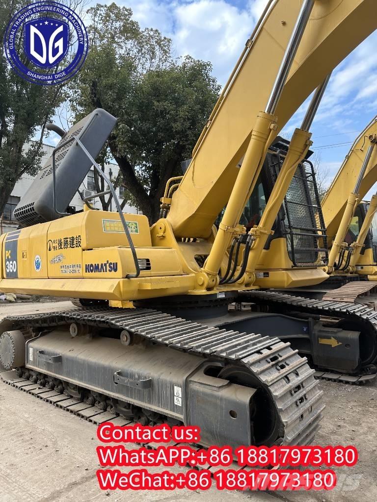 Komatsu PC 360-7 Pásové rýpadlá