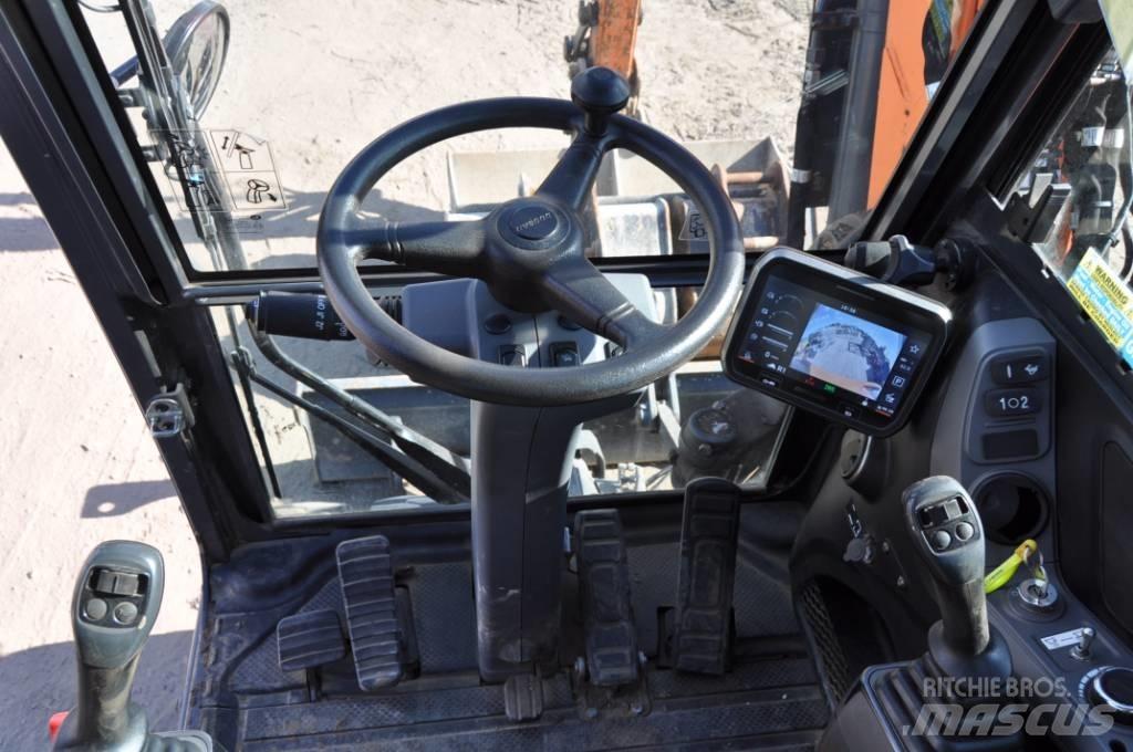 Doosan DX 100-7 Kolesové rýpadlá
