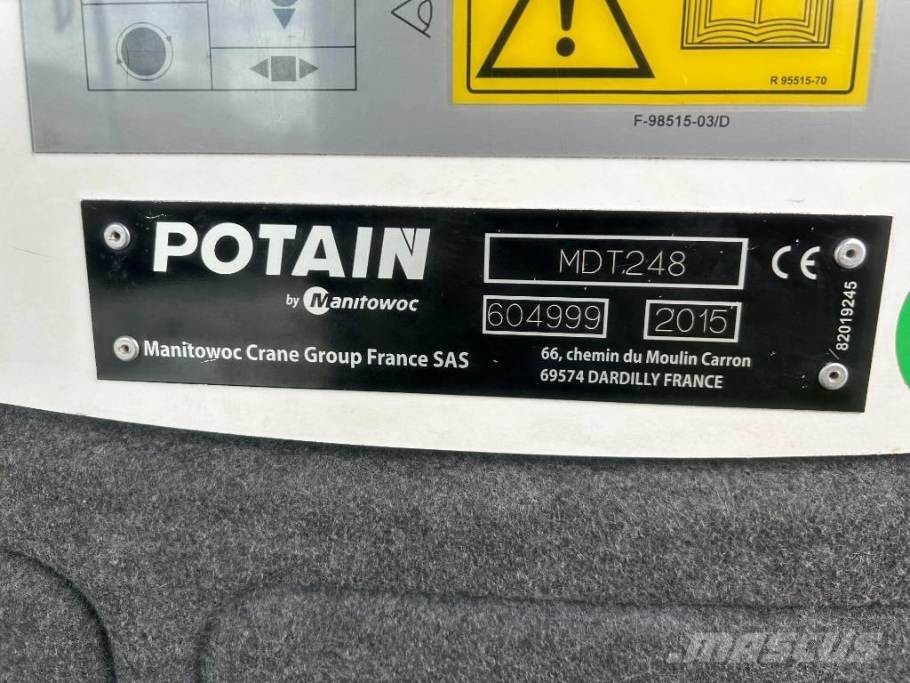 Potain MDT248-J10 Stavebné žeriavy