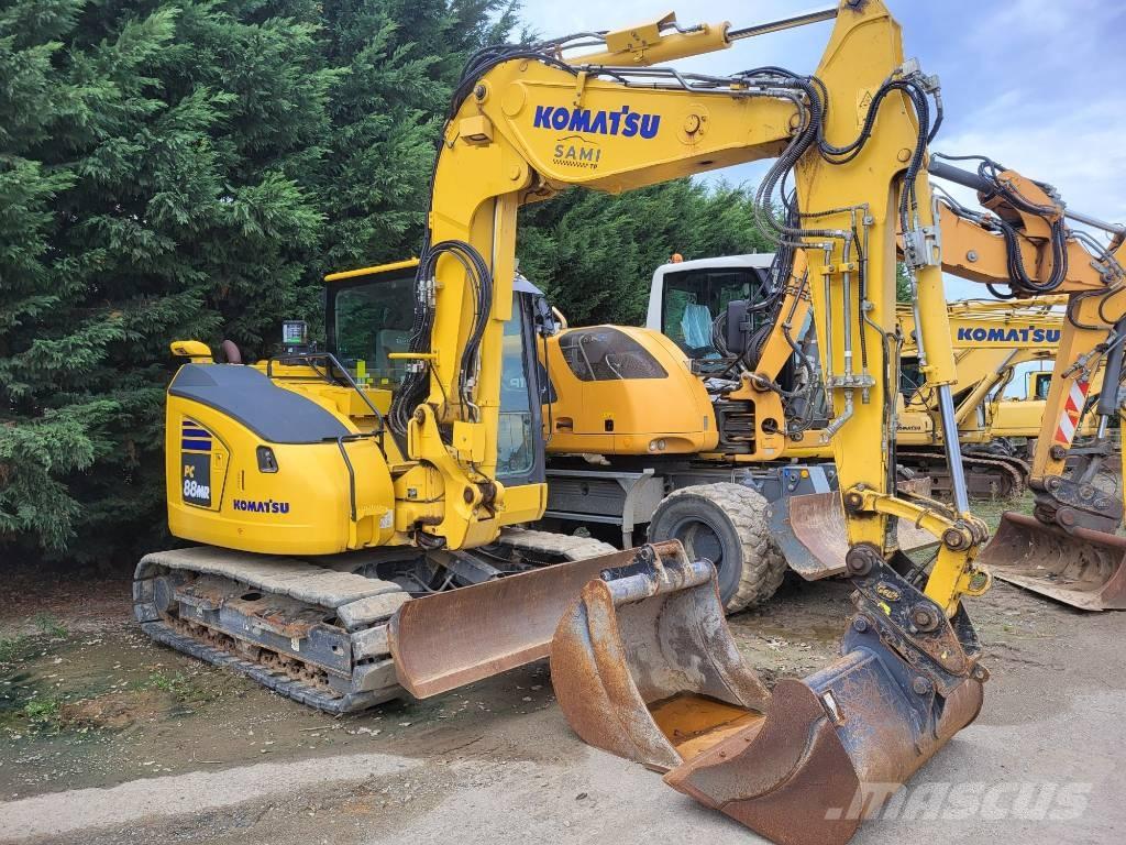 Komatsu PC88MR-11 Midi rýpadlá 7 t - 12 t