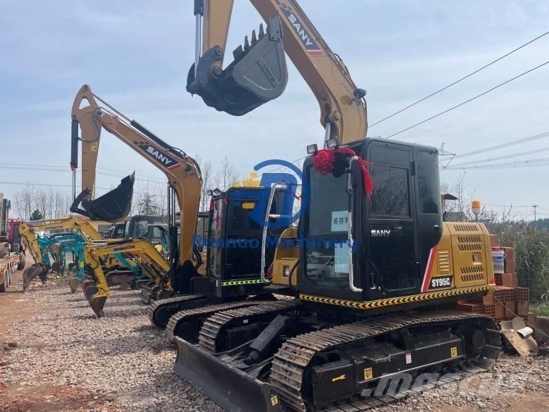 Sany SY 95 C Pásové rýpadlá