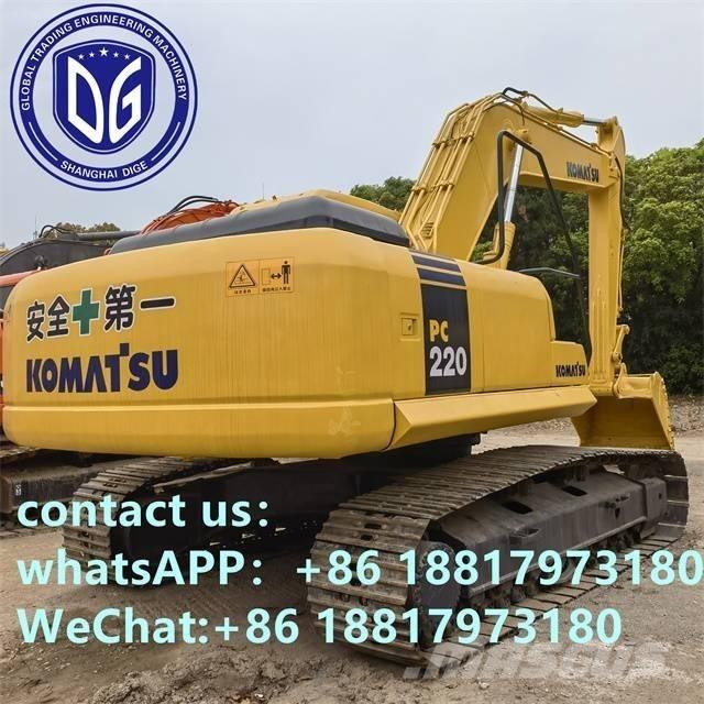 Komatsu PC220-7 Pásové rýpadlá