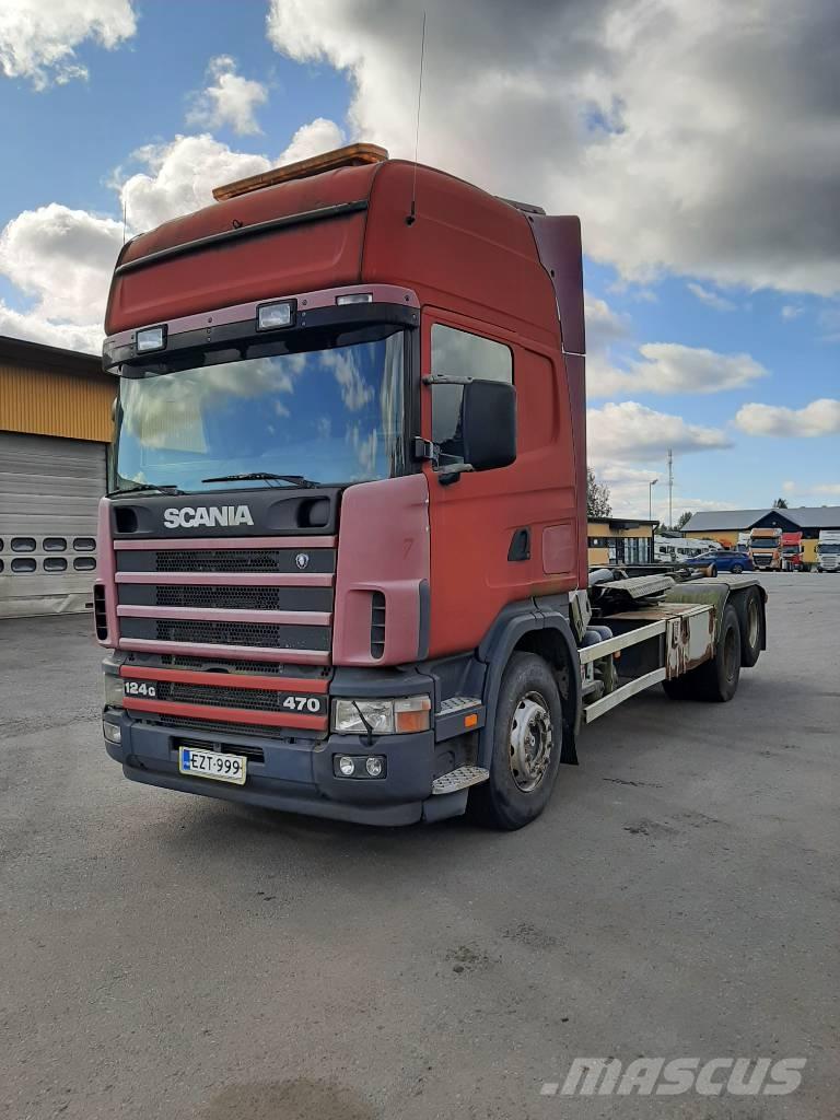 Scania R 124 Hákový nosič kontajnerov