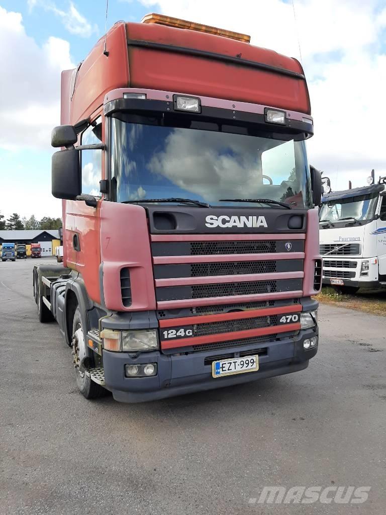 Scania R 124 Hákový nosič kontajnerov