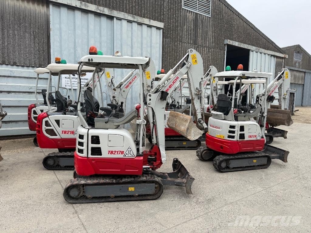 Takeuchi TB 217 R Mini rýpadlá < 7t
