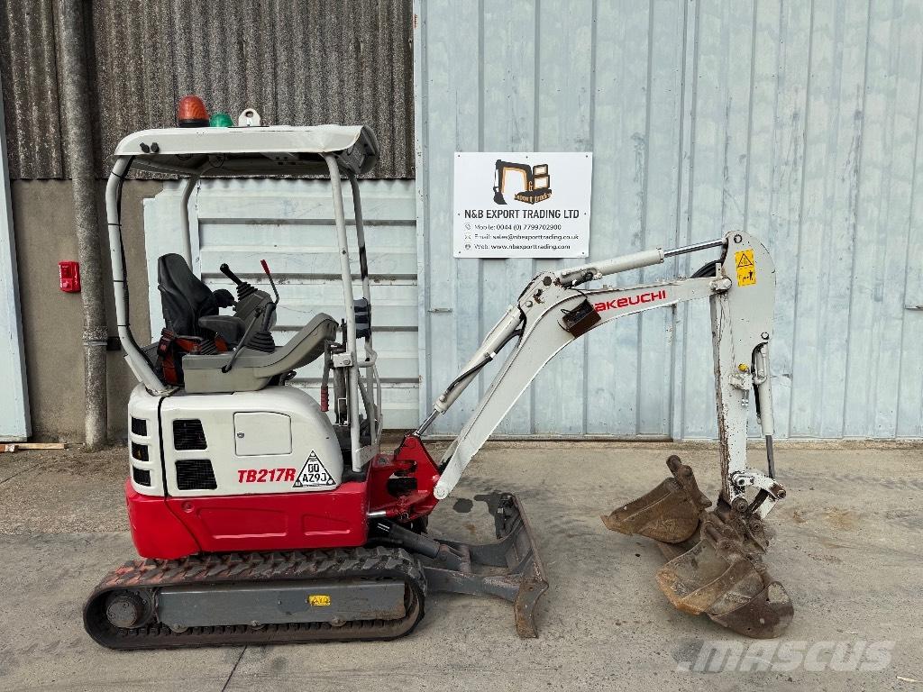 Takeuchi TB 217 R Mini rýpadlá < 7t