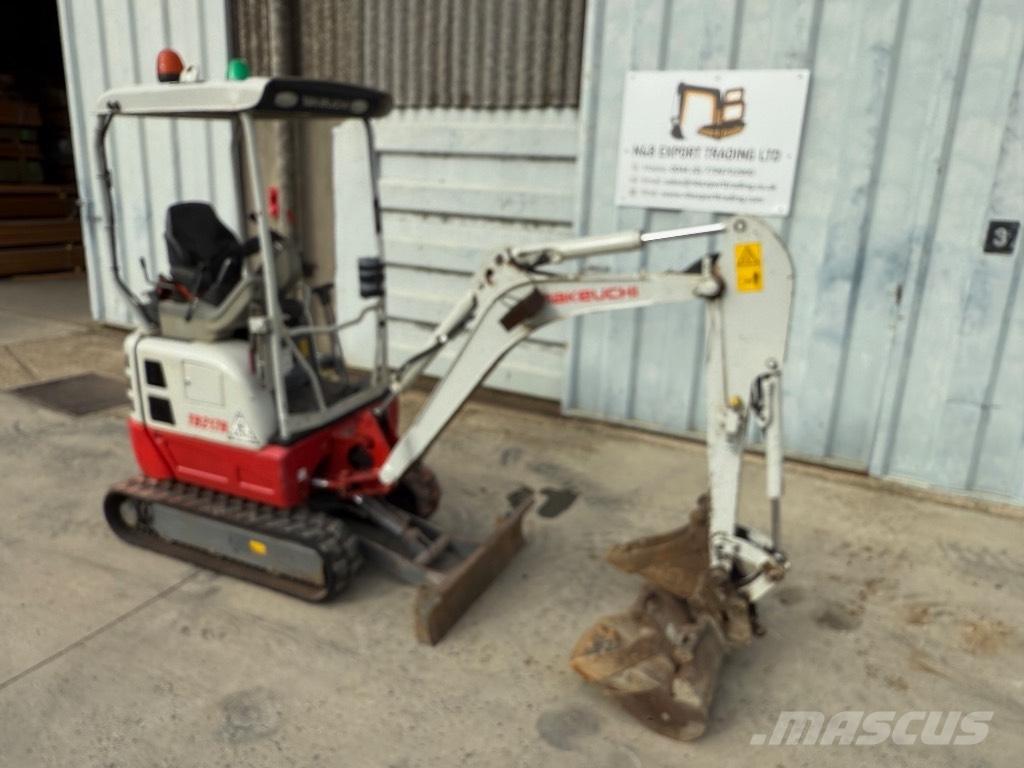 Takeuchi TB 217 R Mini rýpadlá < 7t