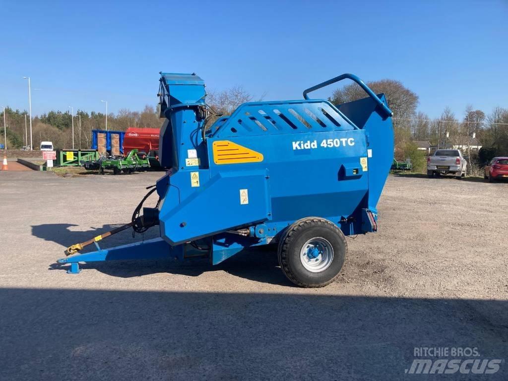  KIDD 450 TC Drviče a rezače balíkov