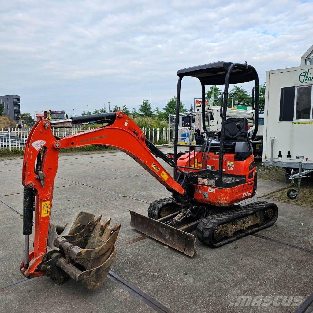 Kubota U 17-3 Mini rýpadlá < 7t