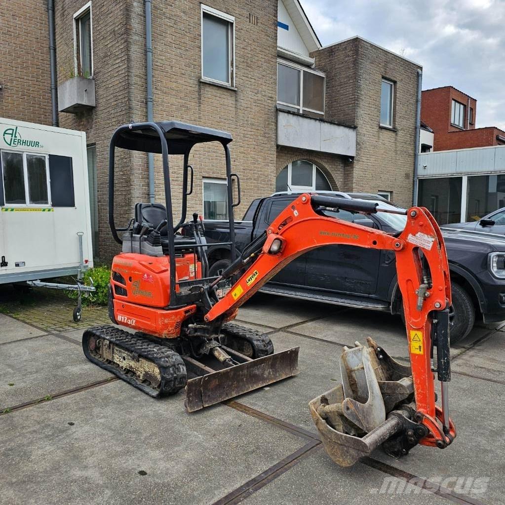 Kubota U 17-3 Mini rýpadlá < 7t