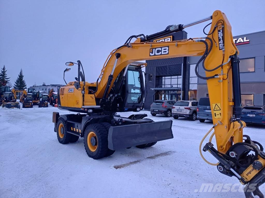 JCB JS 145 W Kolesové rýpadlá