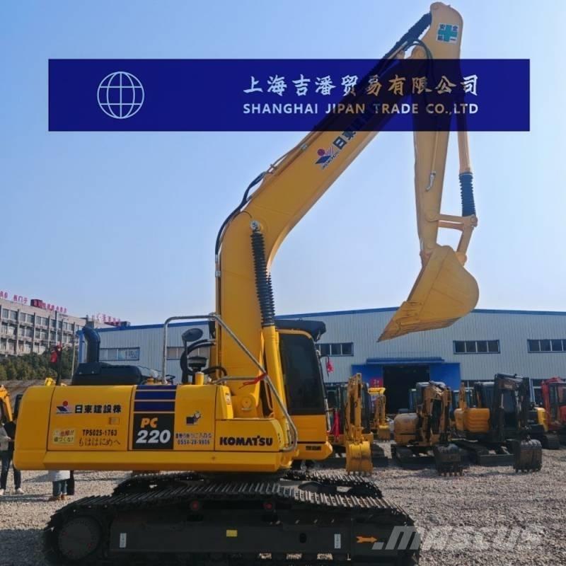 Komatsu PC 220 Pásové rýpadlá