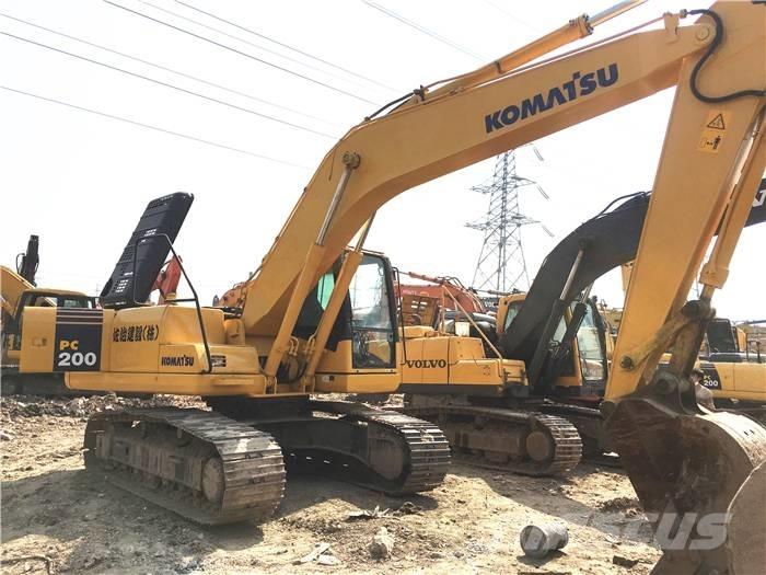 Komatsu PC 200-7 Pásové rýpadlá