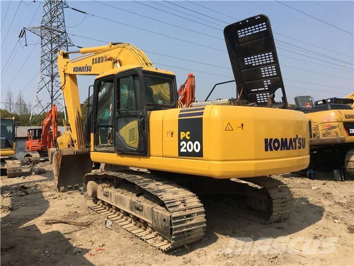 Komatsu PC 200-7 Pásové rýpadlá
