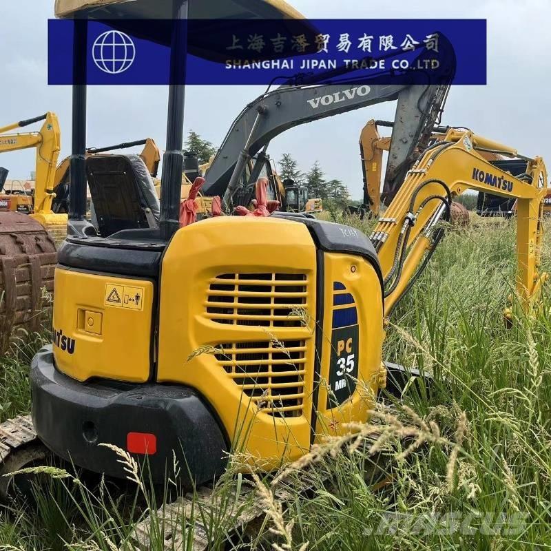 Komatsu PC 35 MRX-2 Pásové rýpadlá