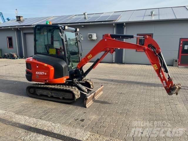 Kubota KX 027 Mini rýpadlá < 7t