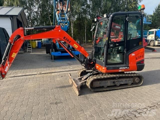 Kubota KX 027 Mini rýpadlá < 7t