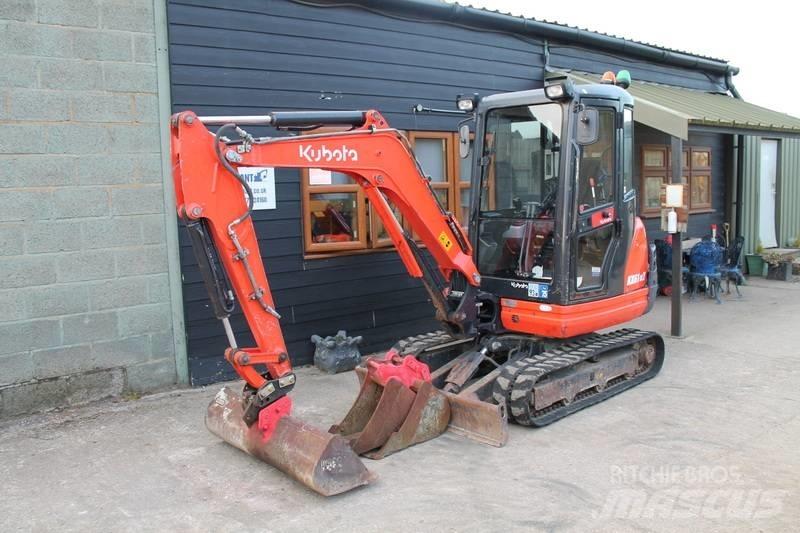Kubota KX 61-3 Mini rýpadlá < 7t