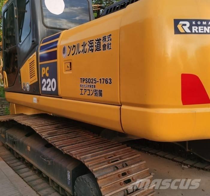 Komatsu PC 220-7 Pásové rýpadlá