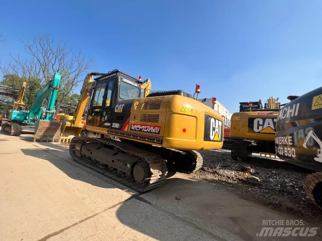 CAT 329D Pásové rýpadlá
