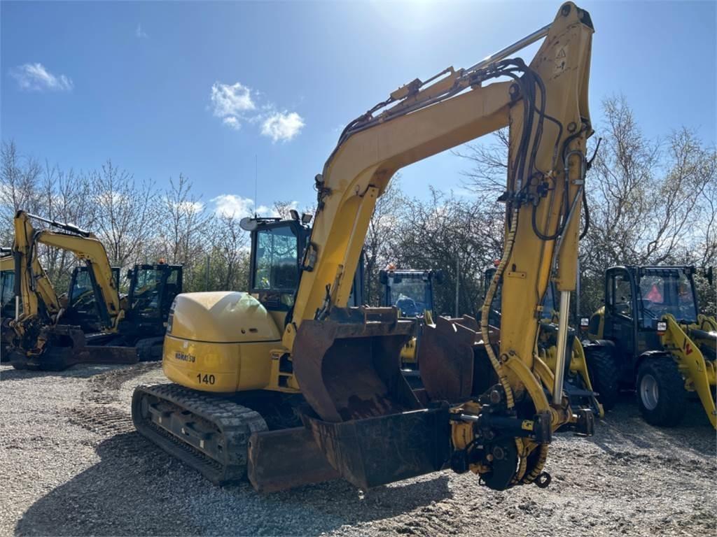 Komatsu PC80 MR Midi rýpadlá 7 t - 12 t