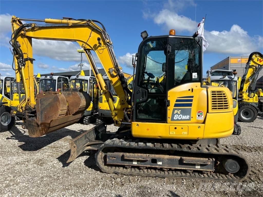 Komatsu PC80 MR Midi rýpadlá 7 t - 12 t
