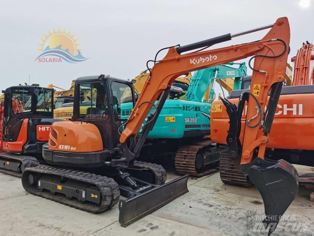 Kubota KX 161-3 Mini rýpadlá < 7t