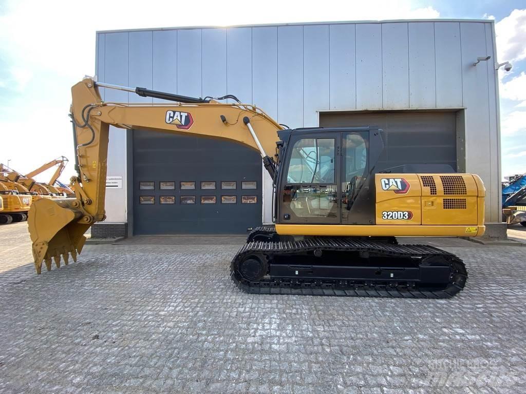 CAT 320D3 Pásové rýpadlá
