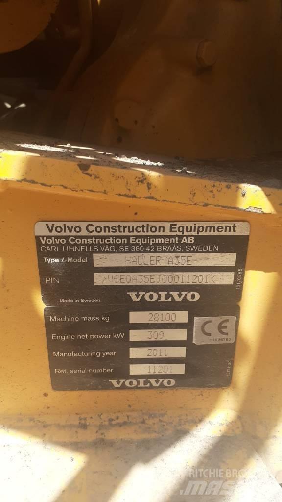 Volvo A 35 E Kĺbové nákladné autá