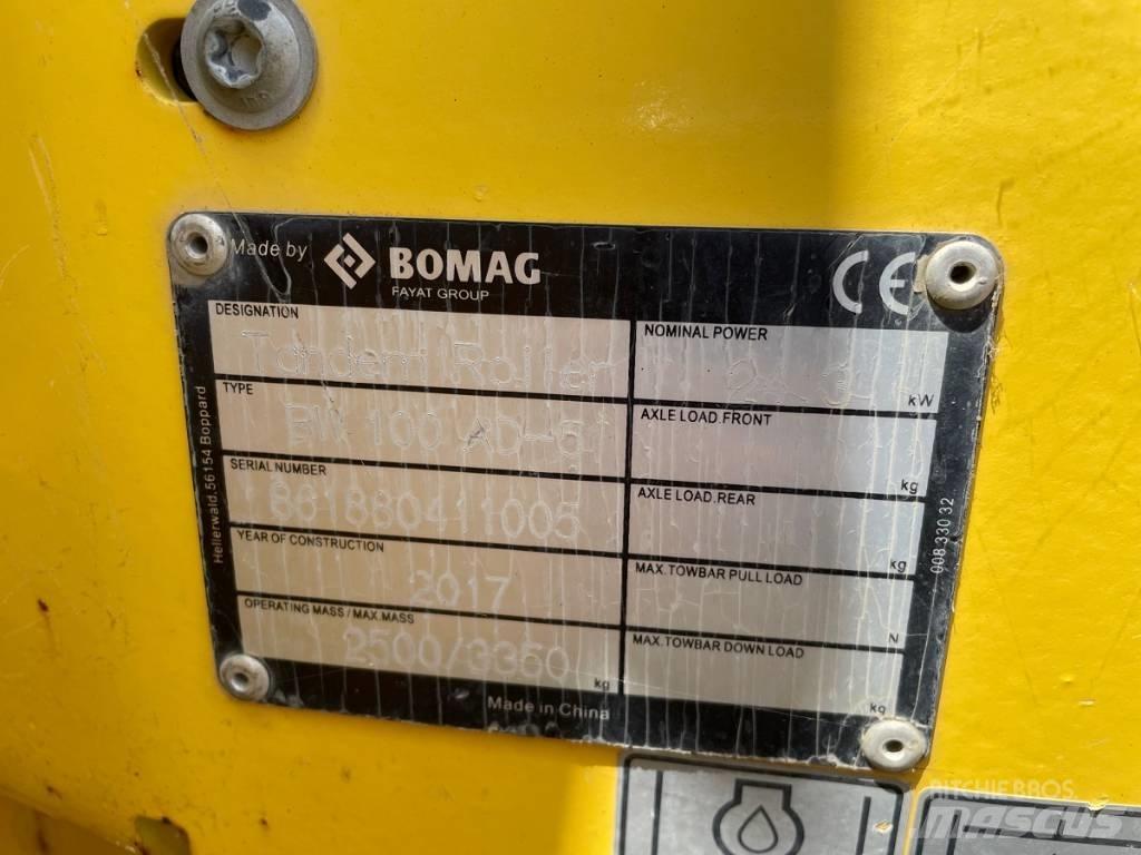 Bomag BW 100 AD-5 Tandemové valce