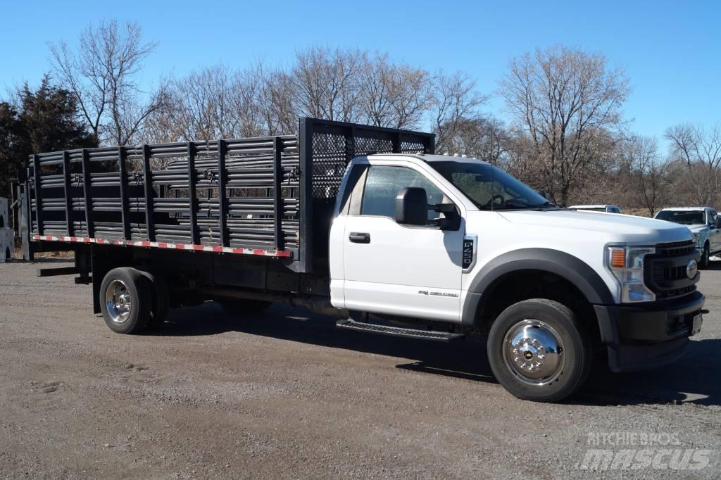 Ford F 450 XL SD Plošinové nákladné automobily/nákladné automobily so sklápacími bočnicami