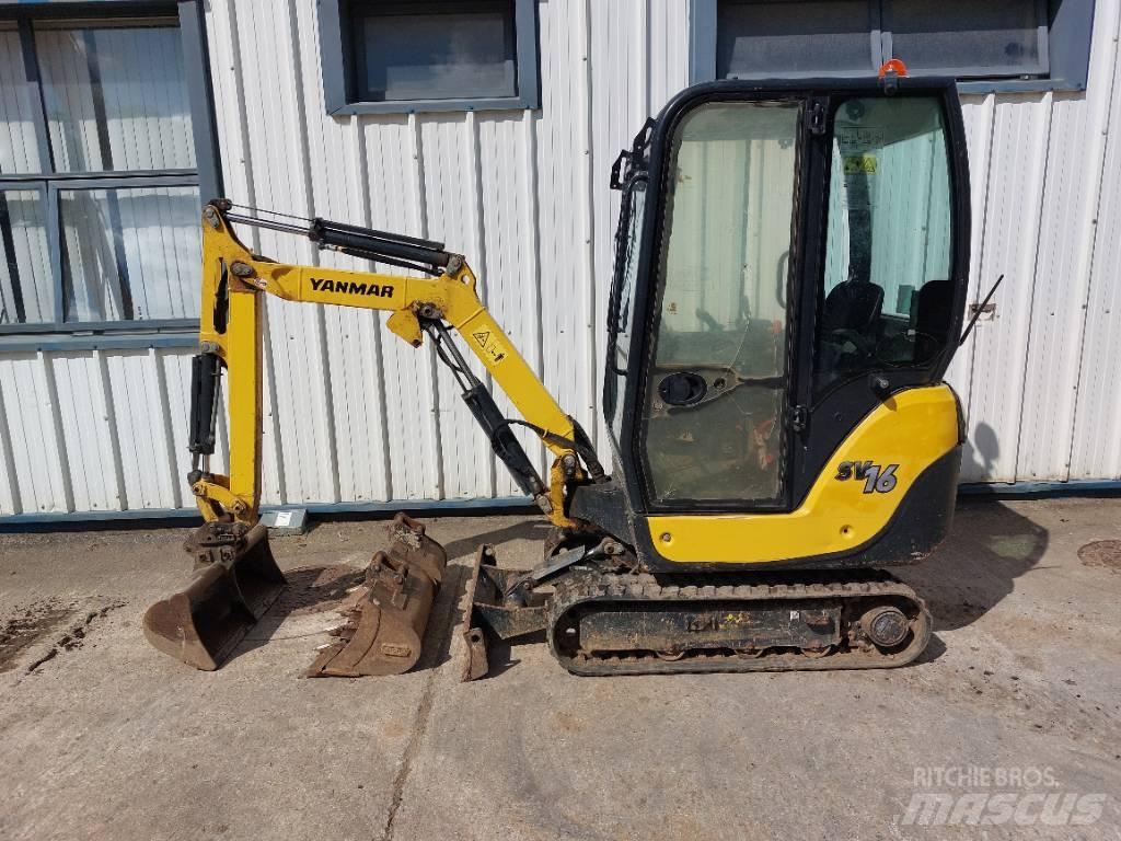 Yanmar SV 16 Mini rýpadlá < 7t
