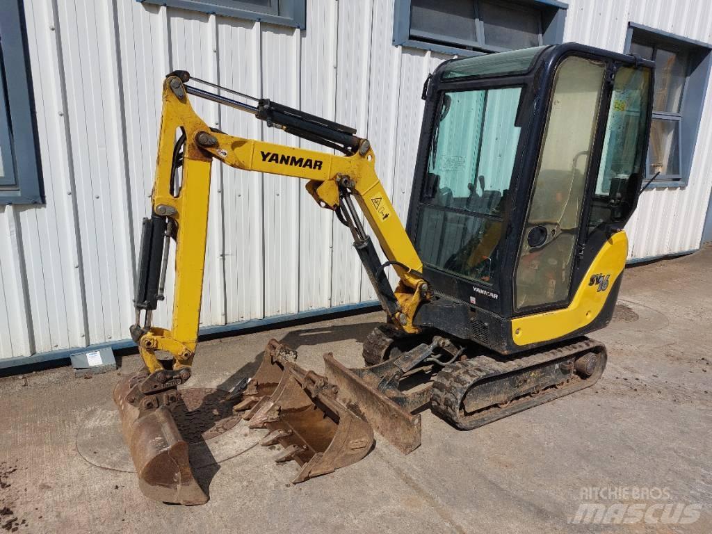 Yanmar SV 16 Mini rýpadlá < 7t