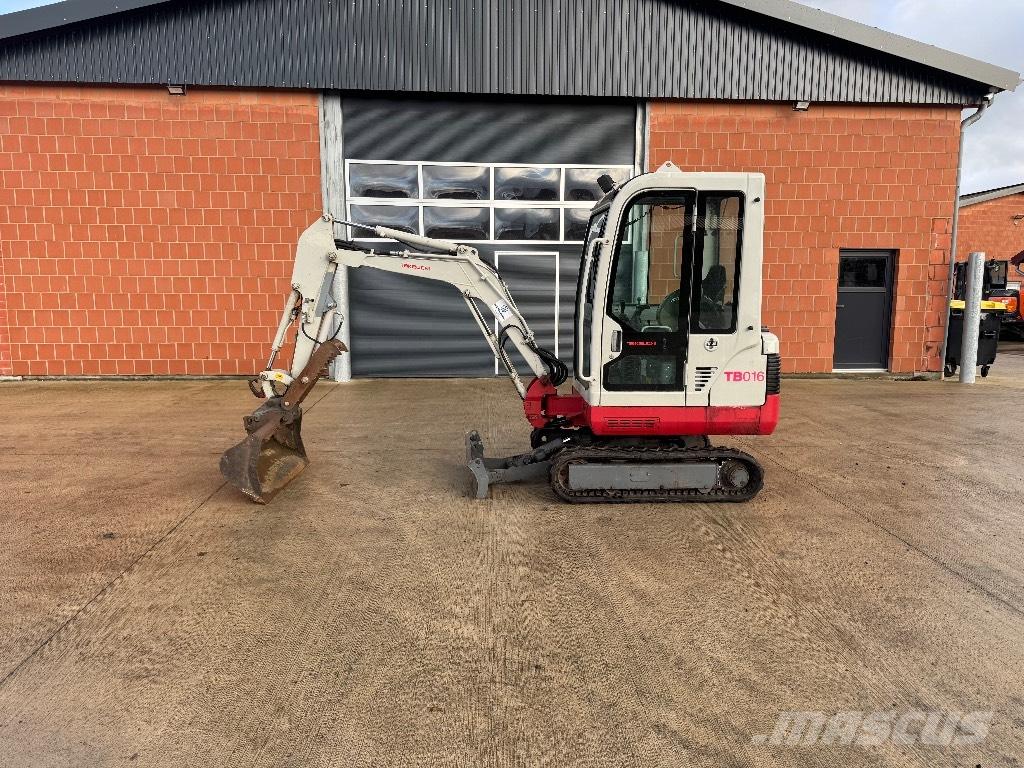 Takeuchi TB 016 Mini rýpadlá < 7t