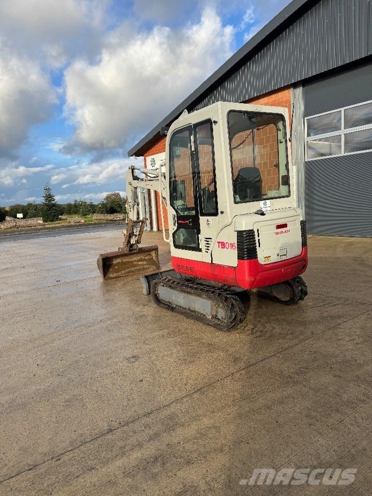 Takeuchi TB 016 Mini rýpadlá < 7t