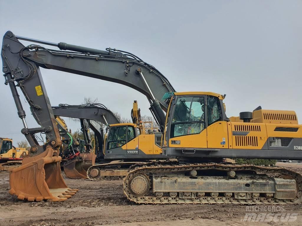 Volvo EC 380 D L Pásové rýpadlá