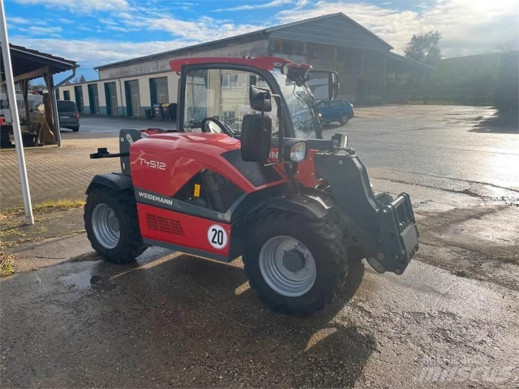 Weidemann T4512 Teleskopické plošiny