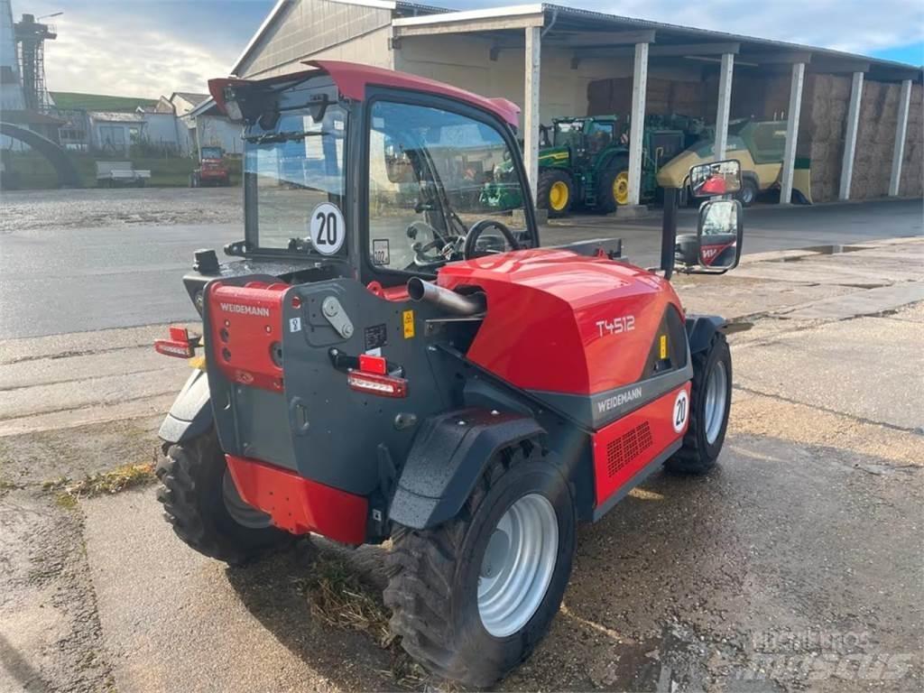 Weidemann T4512 Teleskopické plošiny