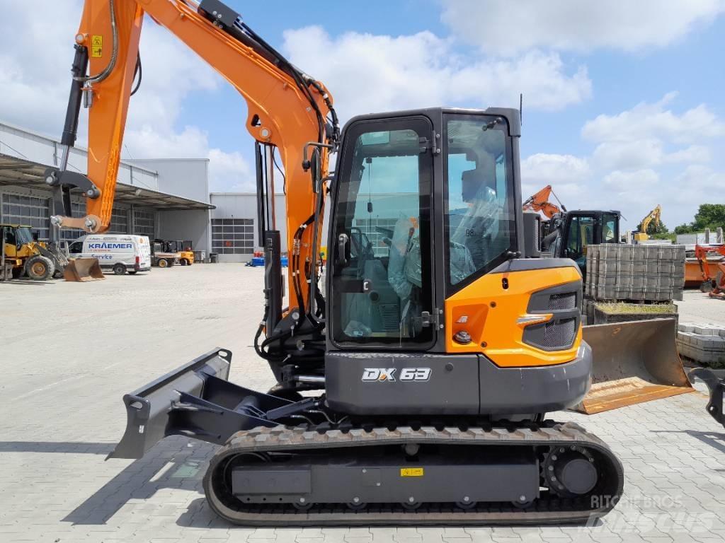 Doosan DX 63-7 Mini rýpadlá < 7t