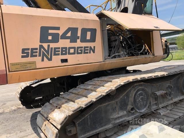 Sennebogen 640R Pásové žeriavy