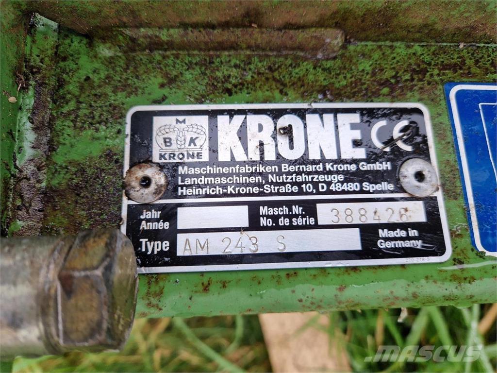 Krone AM 243S Žacie stroje
