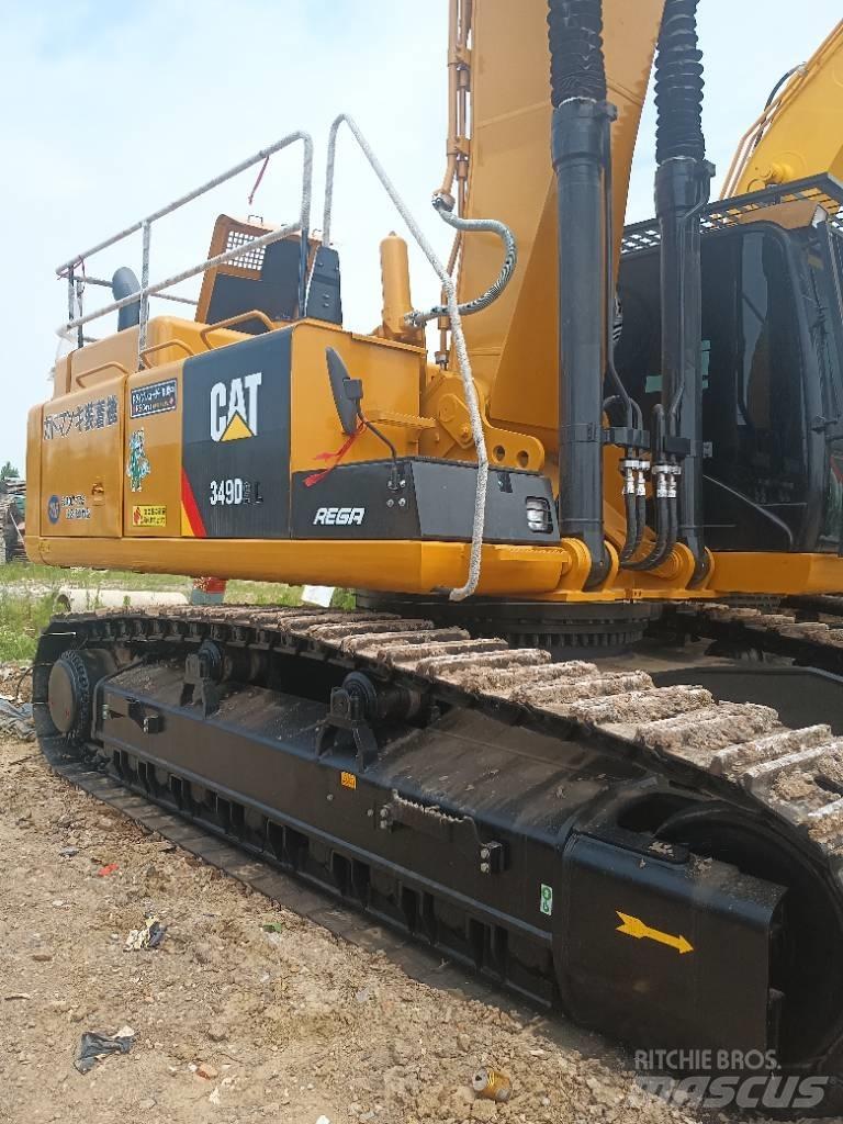 CAT 349D2L Pásové rýpadlá