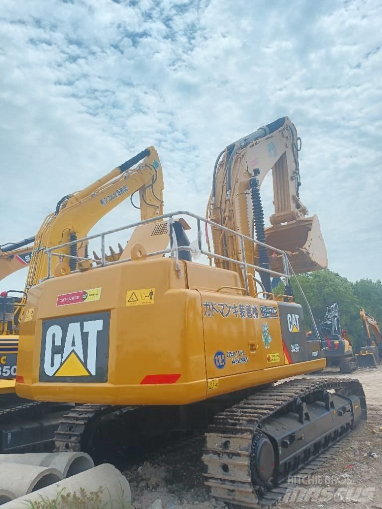 CAT 349D2L Pásové rýpadlá