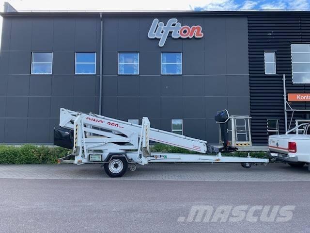 Dino 260 XTD Skylift Prívesové plošiny