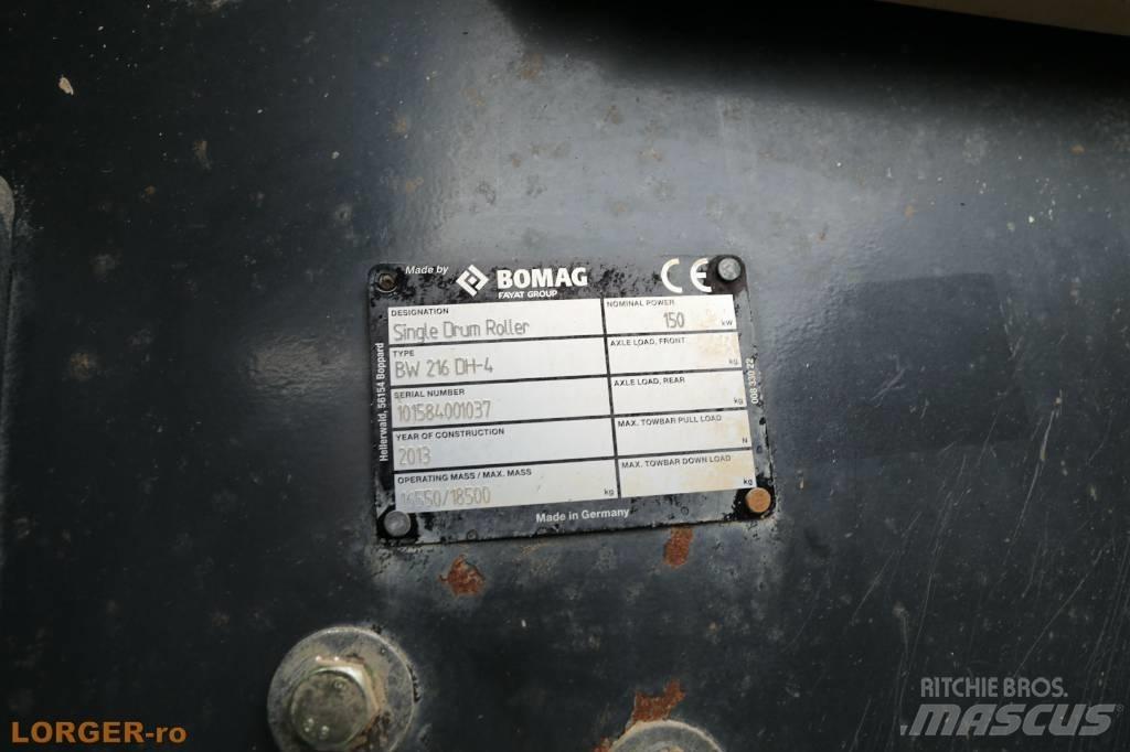 Bomag BW 216 D H-4 Ťahačové valce