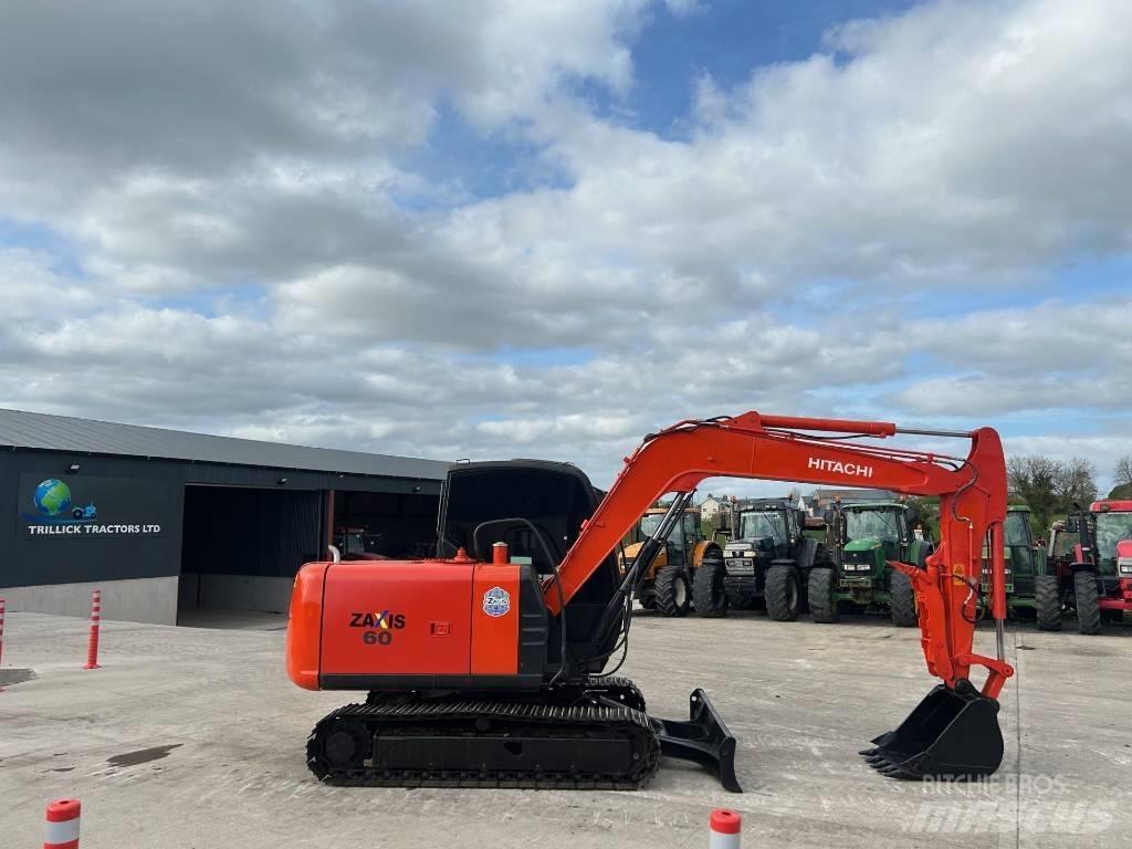 Hitachi Zaxis 60 Mini rýpadlá < 7t