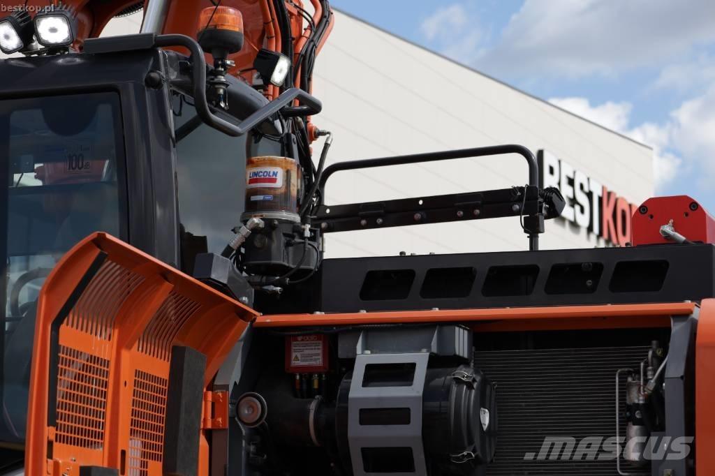 Hitachi ZX 170 W-6 Kolesové rýpadlá